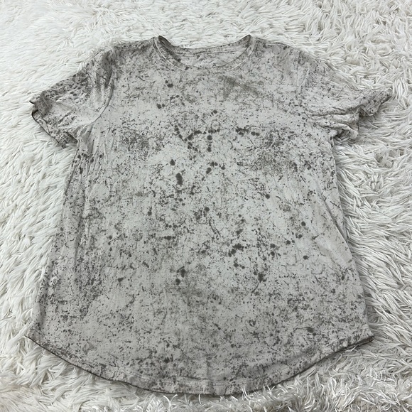 Lululemon Love Crew T-Shirt Cirrus Wash White Opal Raw Linen Rover - Picture 1 of 5